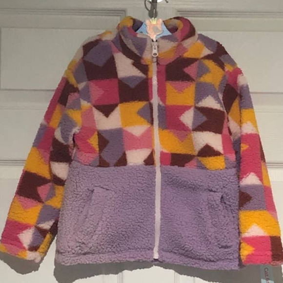 Cat & Jack Other - Cat & Jack Girls Sherpa Jacket Sz S (6/6X) NWT~~#13